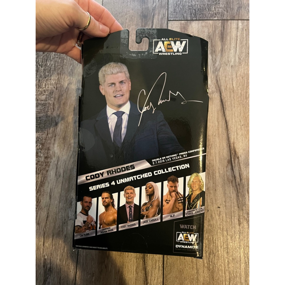 NEW AEW Cody Rhodes Unmatched Collection Action Figure Blue Brown One Size - Picture 6 of 6